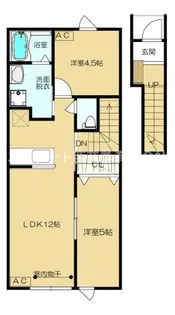 リーファ【2階】の間取り