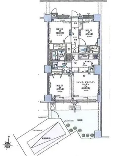 センチュリー幸手【1階】の間取り