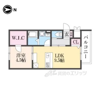 CHOUCHOUMAKINOSAKA【2階】の間取り