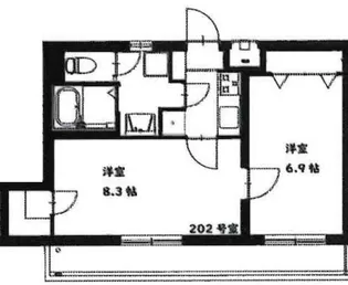 ファーム・ヴィラII【2階】の間取り
