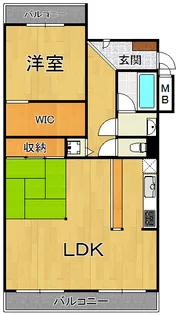 ドルミ宝塚御殿山【1階】の間取り