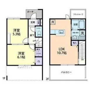 Cherry Blossomの間取り