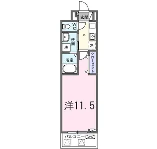 たばさはうすII【2階】の間取り