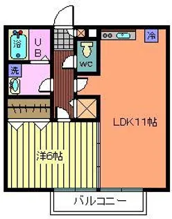 プレジオ【2階】の間取り