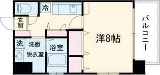 ぽぽろ比治山【4階】の間取り