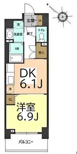 ステイブル協和【3階】の間取り