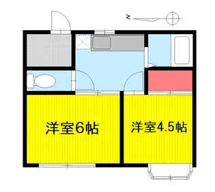 グリーンハイム【1階】の間取り