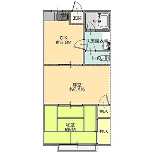 ハイコーポ【2階】の間取り