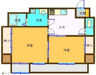 RitzII【5階】の間取り
