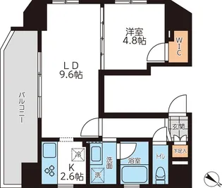 GRAN PASEO本駒込【14階】の間取り