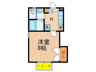 ウィルウッド【2階】の間取り