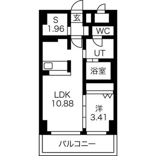 あさひグランレジデンシア高崎I【3階】の間取り