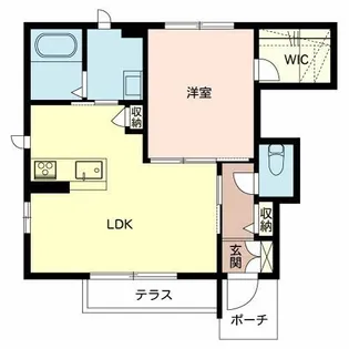 シャーメゾンローリエ【1階】の間取り