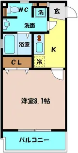 TOGETSU77【3階】の間取り