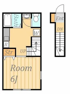 スピカ西谷【1階】の間取り