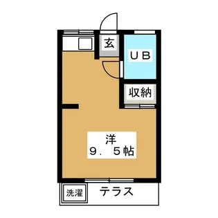 福栄ハイム【1階】の間取り