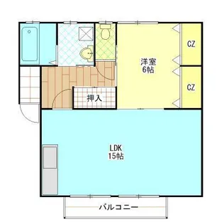 サンエイト【1階】の間取り