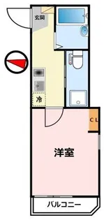 レジェンド川崎【2階】の間取り