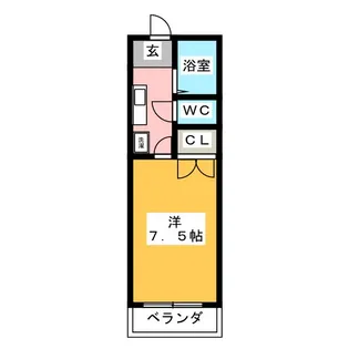 エースハイツ【2階】の間取り