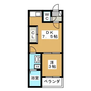 レガーレ尾頭橋【3階】の間取り