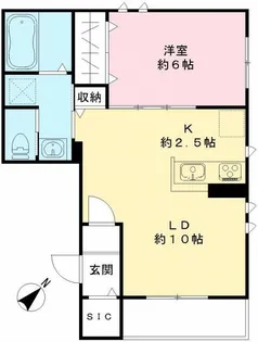 Domir Ebara【2階】の間取り