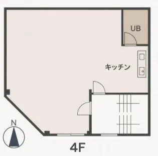 XO財託第3ビル【4階】の間取り
