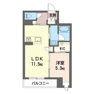 シャルマン レジデンス【1階】の間取り