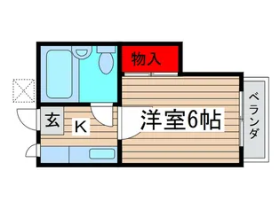 KIコ-ポラス【2階】の間取り