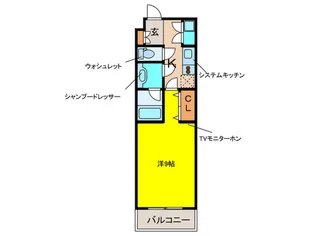 フェアフィ-ルド【3階】の間取り
