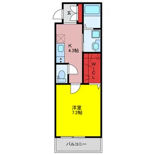 MOTUL26【2階】の間取り