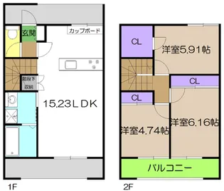 Gran X nangoku(南201~205)の間取り