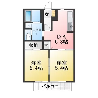 ソフィア壱番館【1階】の間取り