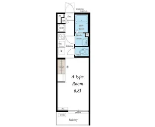 リブリ・サウザン ブライト【1階】の間取り