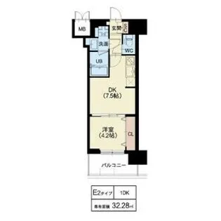 Splendide NAMBAIII【5階】の間取り