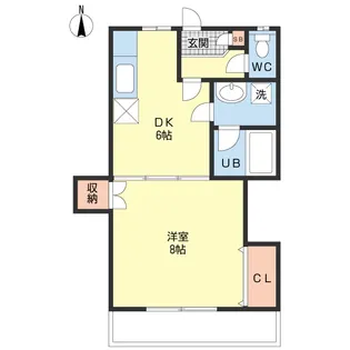 メゾンエイムNo.1【2階】の間取り