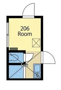 アバンテリム四ツ谷【2階】の間取り