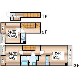 ショコラIの間取り
