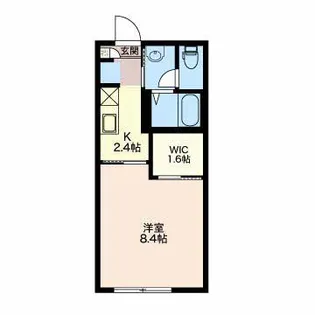 ベル グランシャリオ【1階】の間取り