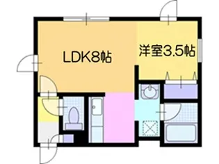 サンライトハウス【1階】の間取り