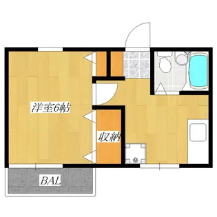カーサ榊原【2階】の間取り