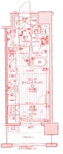 デュオステージ横濱桜木町【5階】の間取り