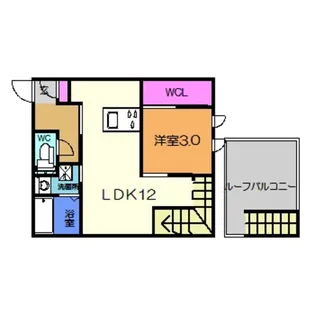 Grandtic Plaisir【2階】の間取り