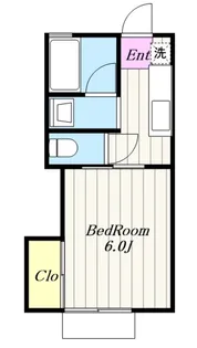 ハイム平石【2階】の間取り