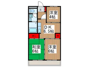 グレイスコ-ト【3階】の間取り