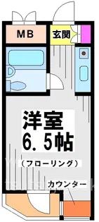 グレース成城【2階】の間取り