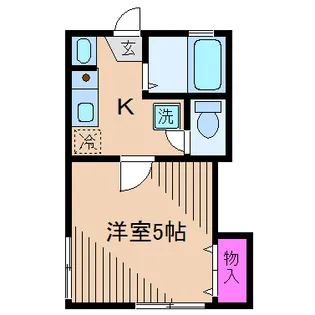 シュノンソー【1階】の間取り