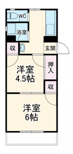 フジビル【3階】の間取り