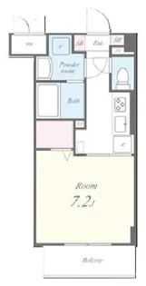 コンフォース堀切【1階】の間取り