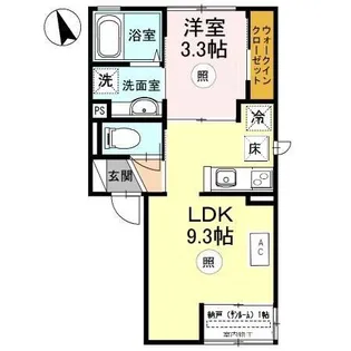 Gloria【1階】の間取り