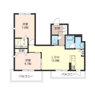 ベリエ オダ【3階】の間取り
